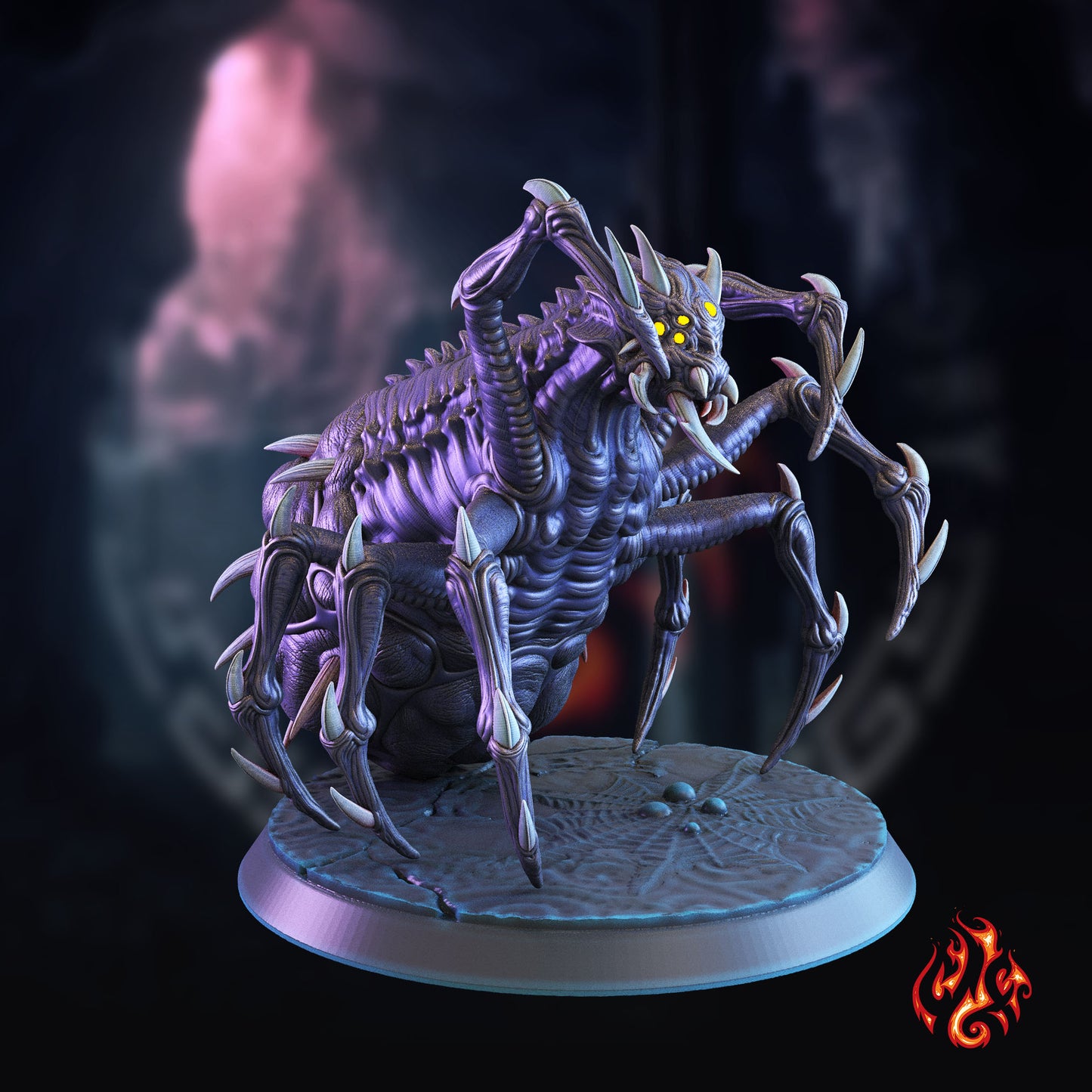 Araignées géantes sombres