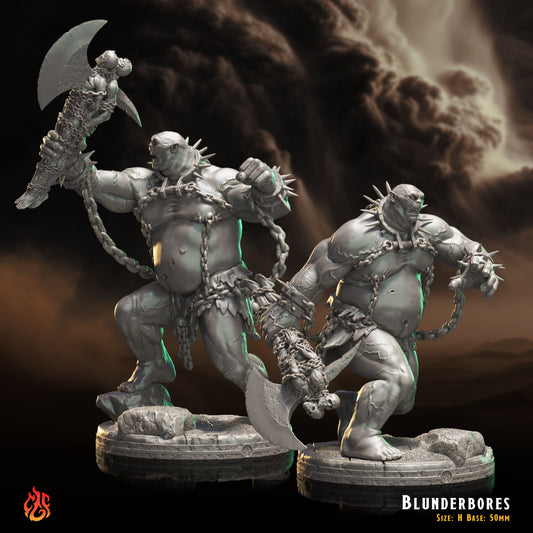 Blunderbores (Digital, STL files)