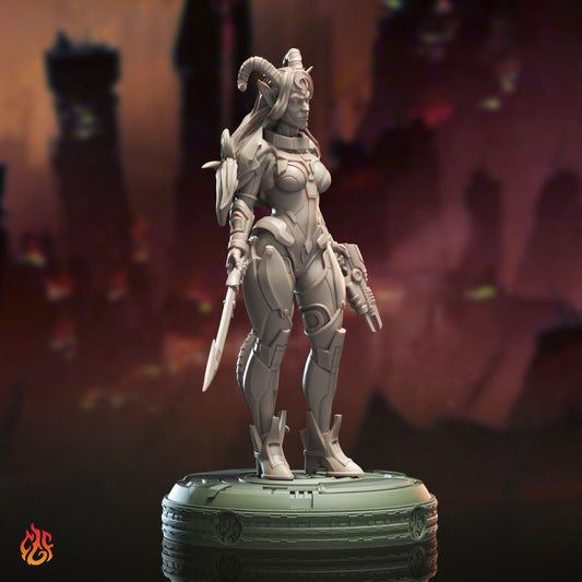 Tarilith, Tiefling Psi Warrior