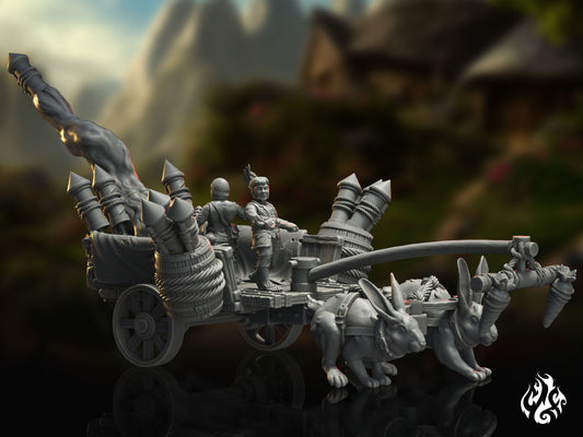 Hobbit Firework Cart