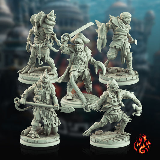 Chaos Pirate Crew (Digital, STL files)
