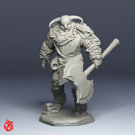Frost Giant with Great Axe