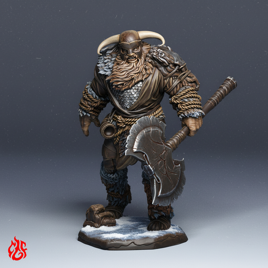 Frost Giant with Great Axe
