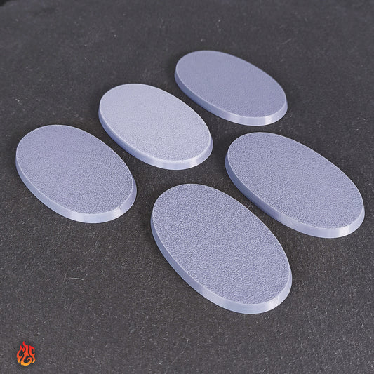 Oval Base 60x35mm pack (5)