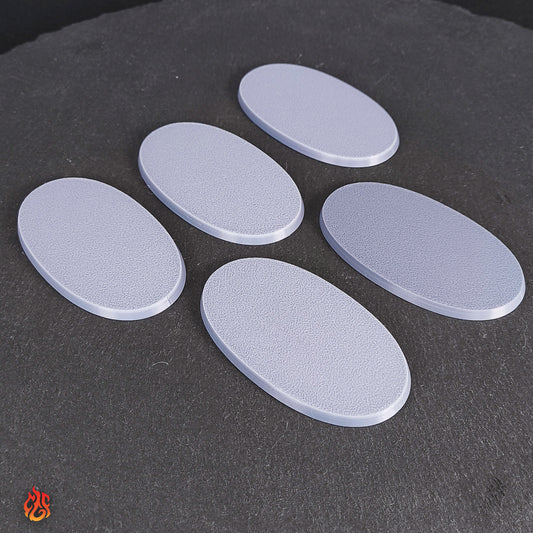Oval Base 75x42mm pack (5)