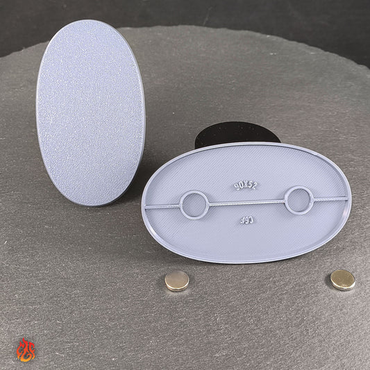 Oval Base 90x52mm pack (2)