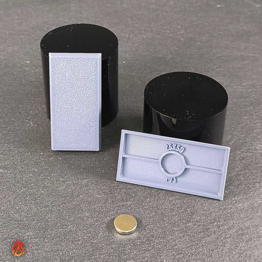 Rectangle Base 25x50mm pack (5)