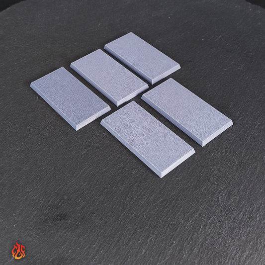 Rectangle Base 30x60mm pack (5)