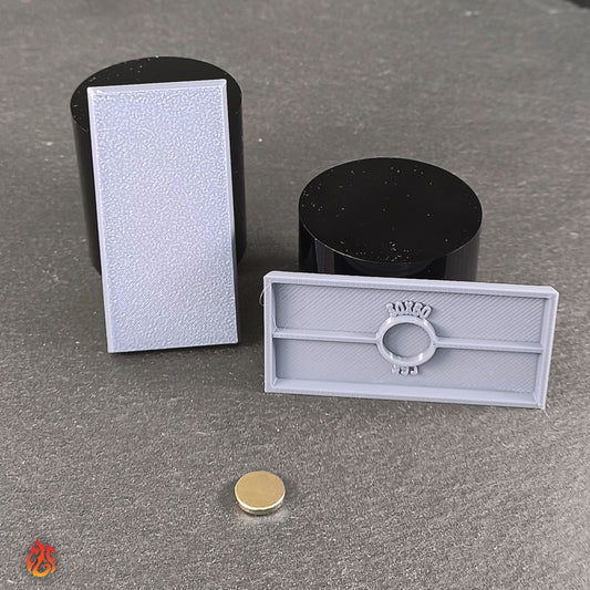 Rectangle Base 30x60mm pack (5)