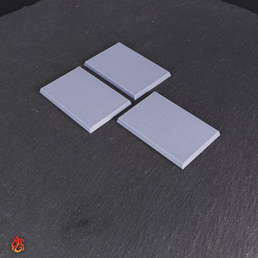 Rectangle Base 40x60mm pack (3)