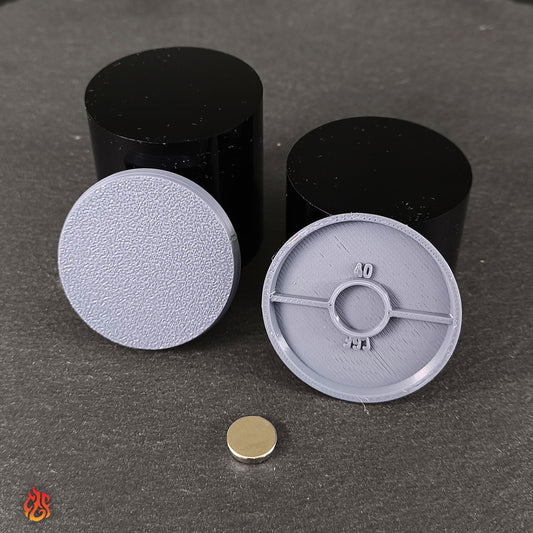 Round Base 40mm pack (5)