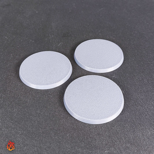 Round Base 50mm pack (3)