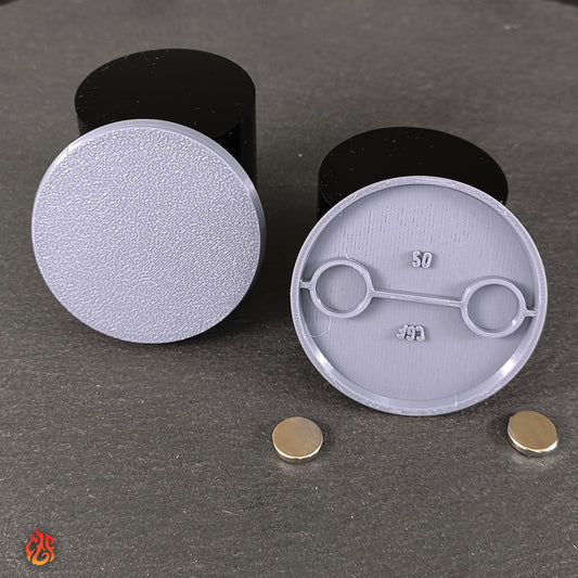 Round Base 50mm pack (3)