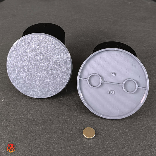 Round Base 60mm pack (3)