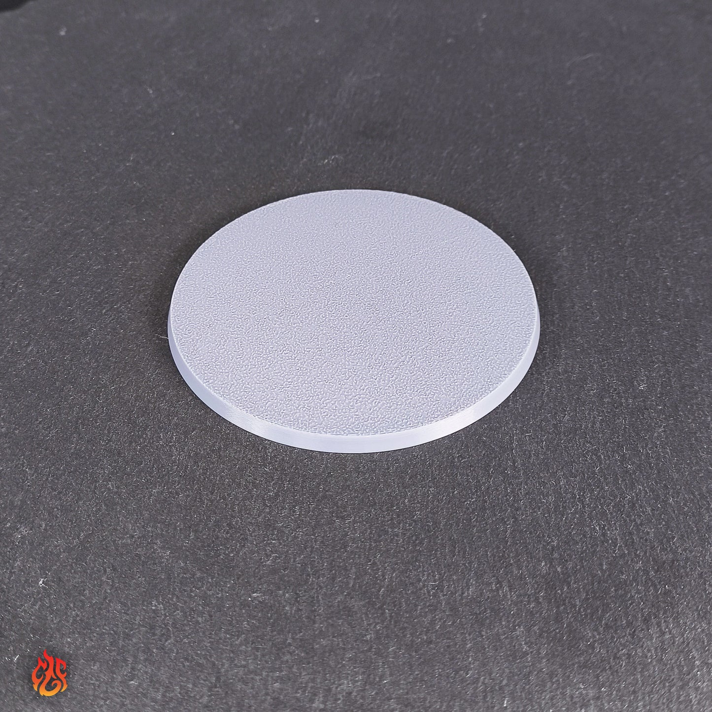 10 bases en blanco de 28,5 mm