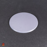 10 bases en blanco de 28,5 mm
