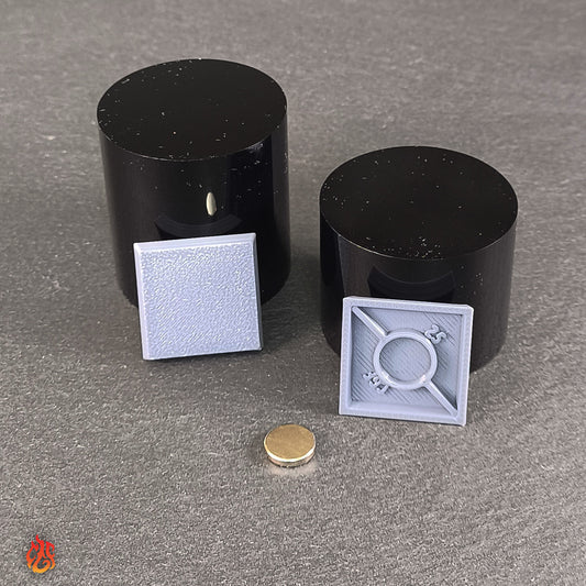 Square Base 25mm pack (10)