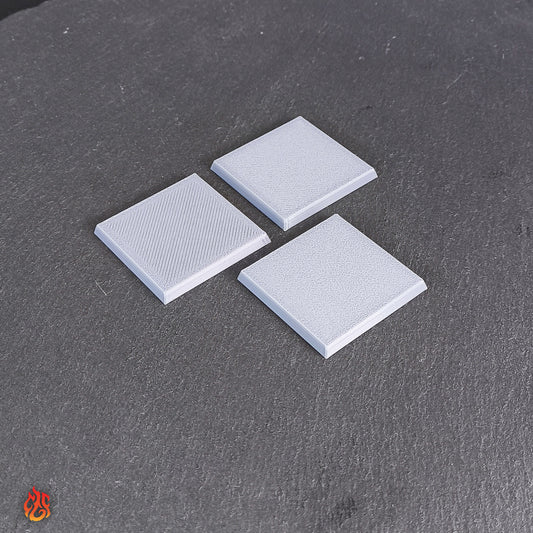 Square Base 40mm pack (3)