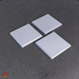 10 bases en blanco de 28,5 mm