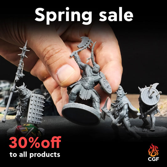 Spring Sale Is Live – 30% Off + 5 Miniatures Worth Grabbing