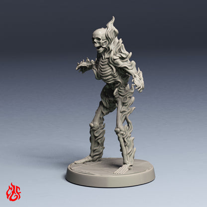 Burning Skeleton