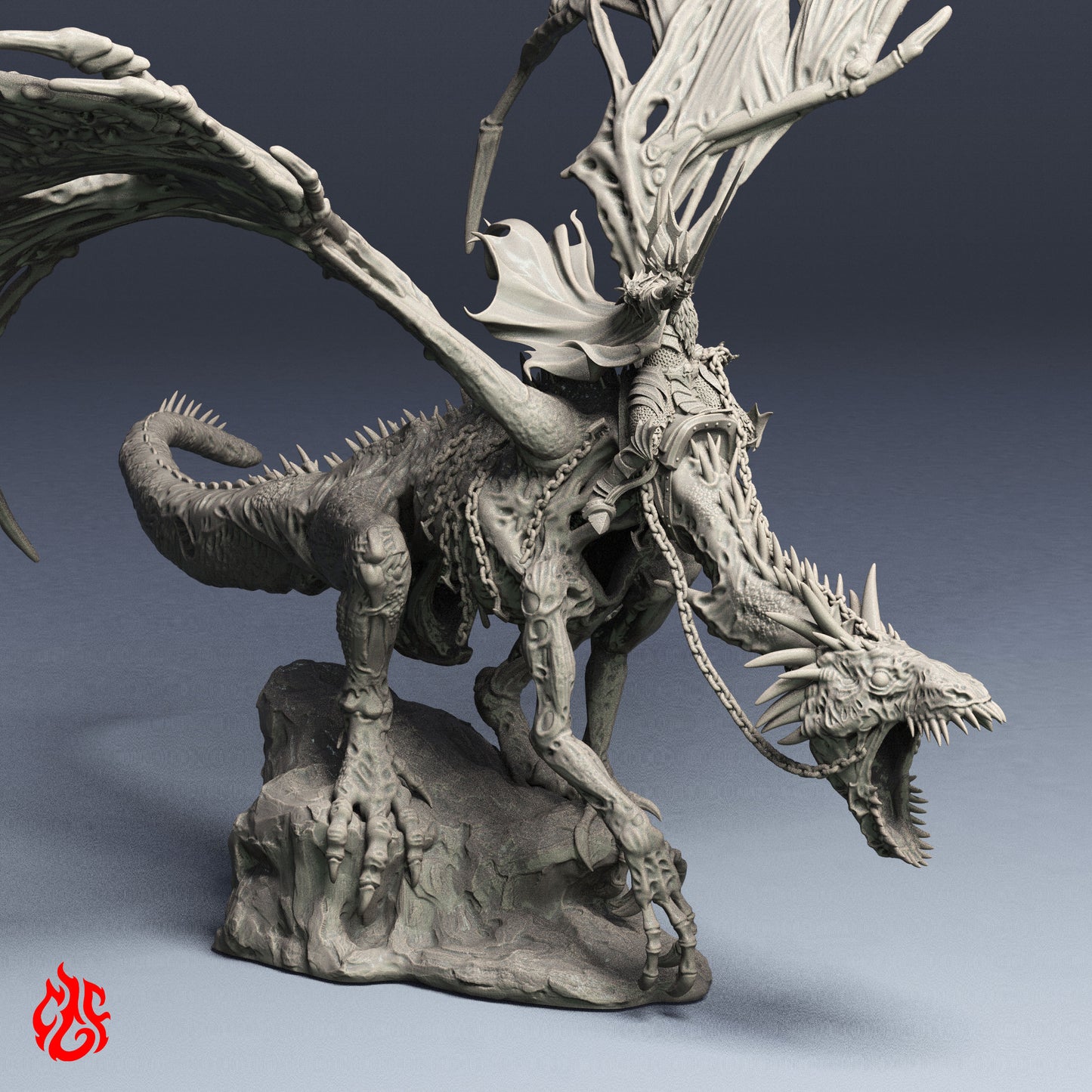 Ghost King (Ghost Dragon Mounted  Version)