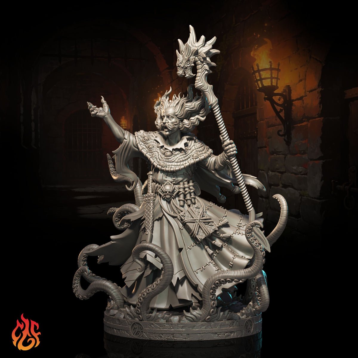 Vorgrath the Mad Archmage (Digital, STL files)