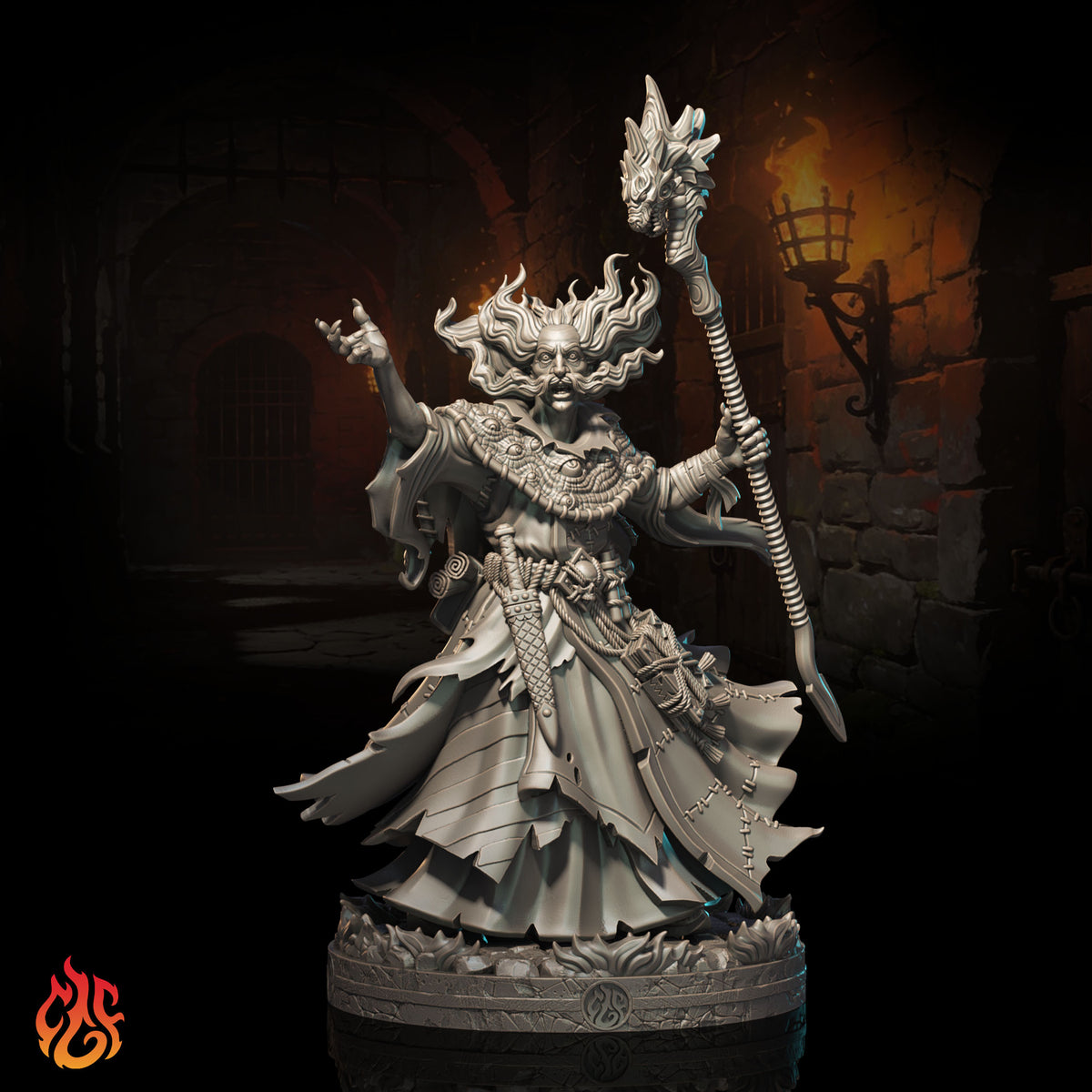 Vorgrath the Mad Archmage (Digital, STL files)
