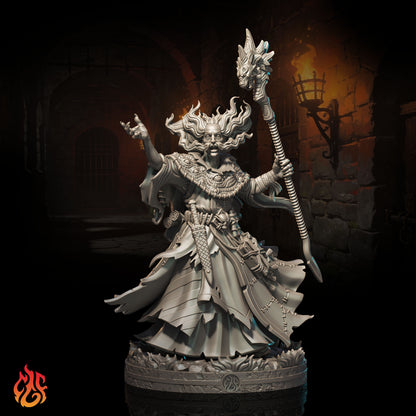Vorgrath the Mad Archmage (Digital, STL files)