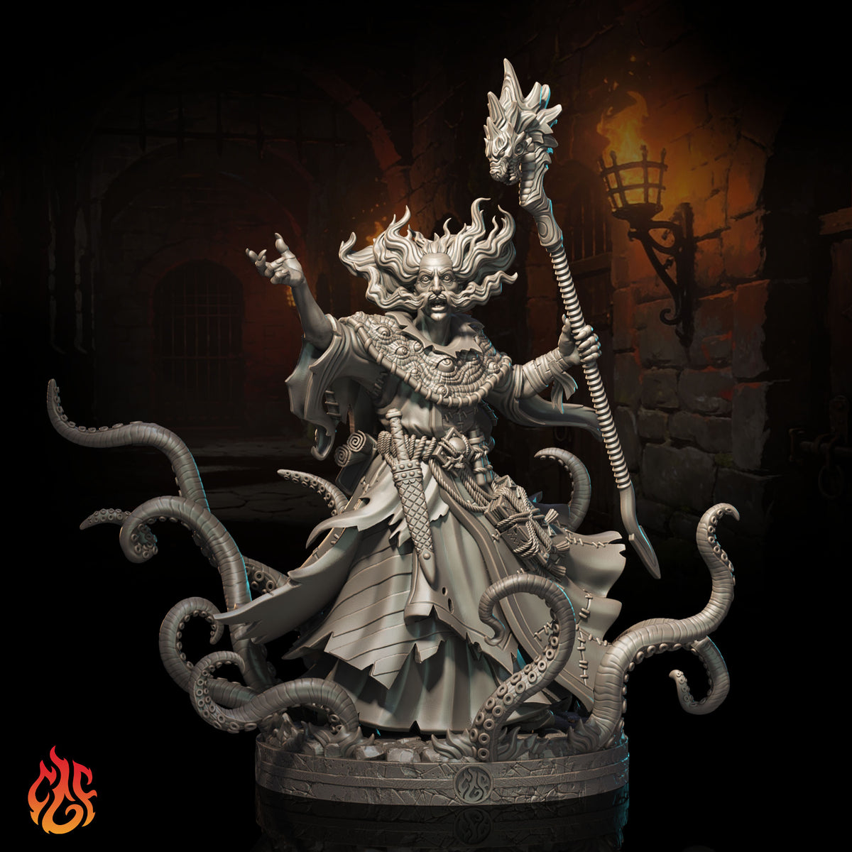 Vorgrath the Mad Archmage (Digital, STL files)