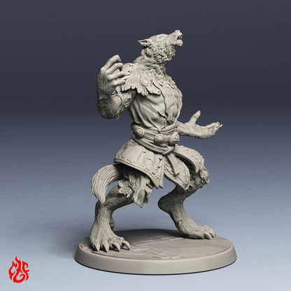 Morginn the Druid, Werewolf form