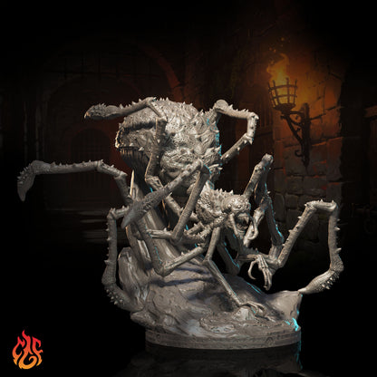 Deep horror spider (Digital, STL files)