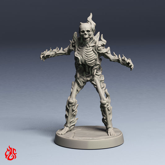 Burning Skeleton