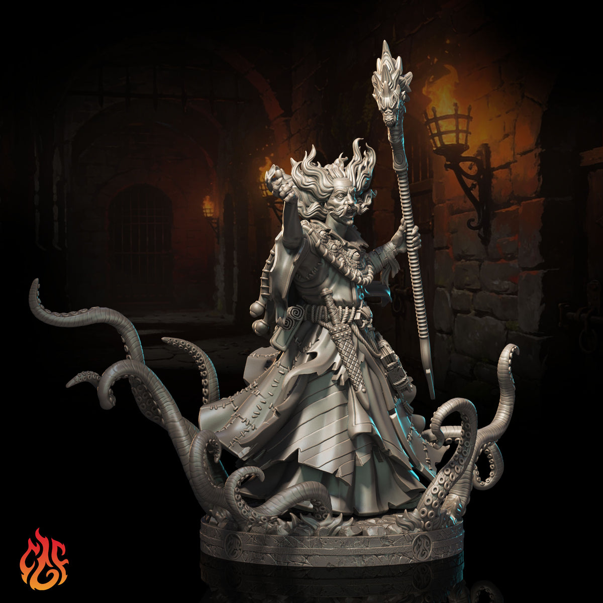 Vorgrath the Mad Archmage (Digital, STL files)