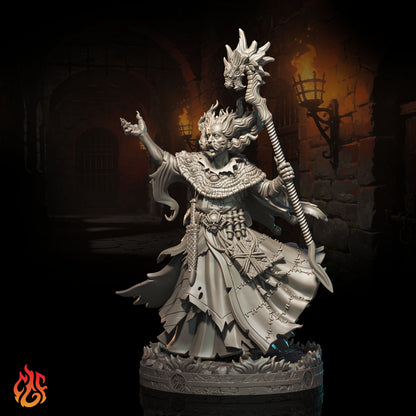 Vorgrath the Mad Archmage (Digital, STL files)