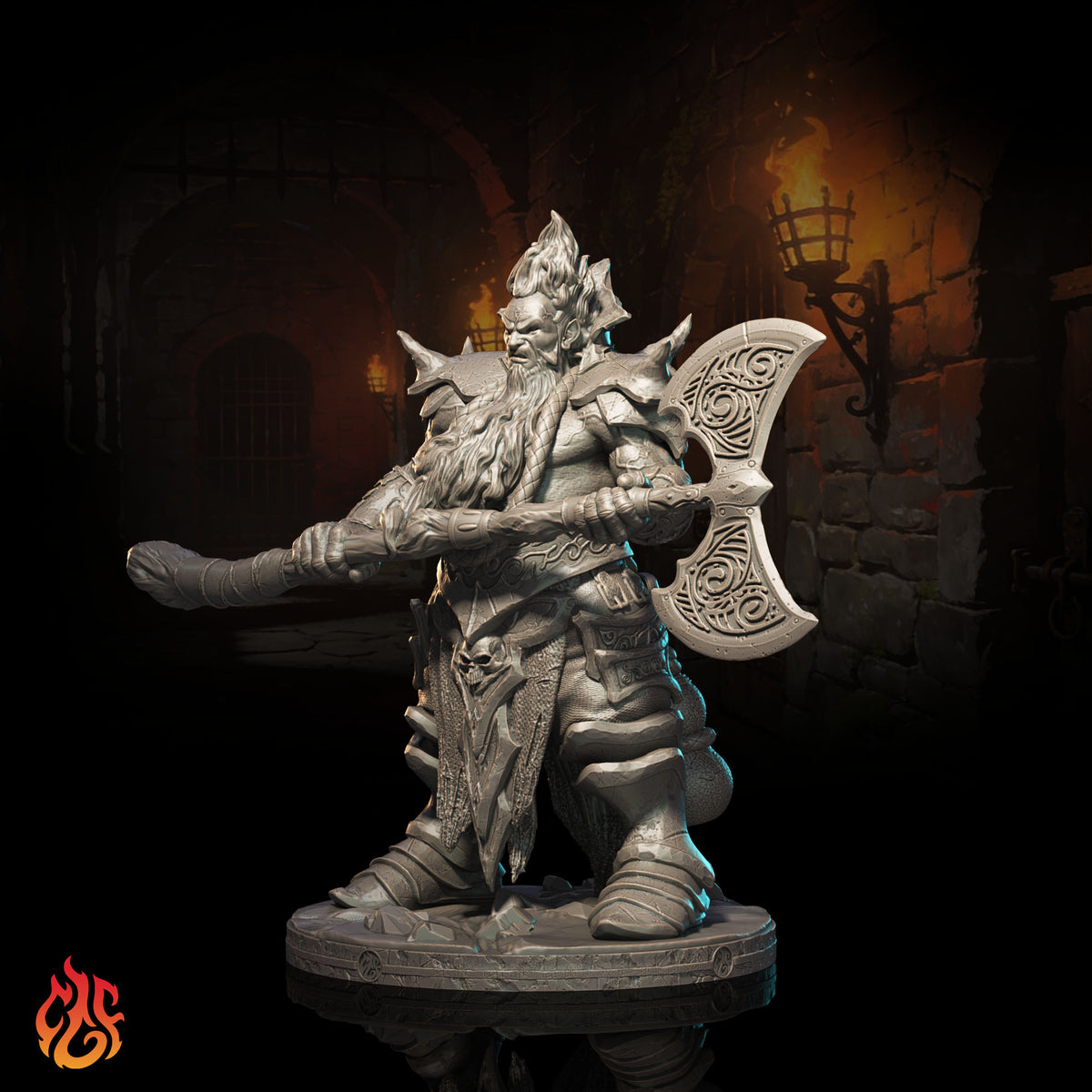 Fire Giant (Digital, STL files)