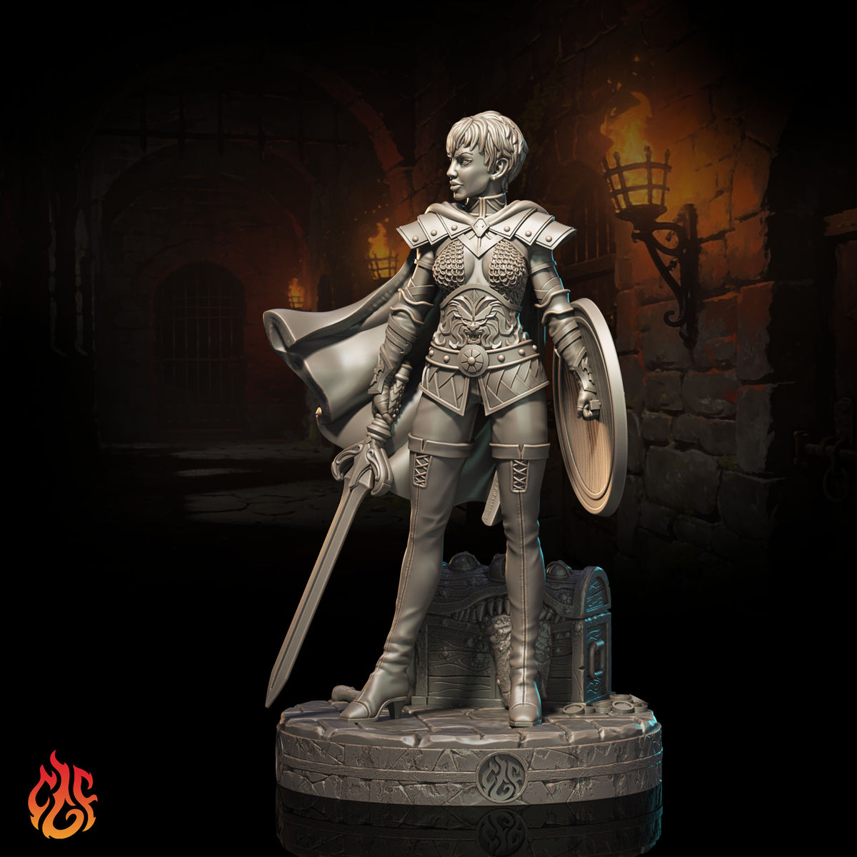 Alira the Fighter (Digital, STL files)