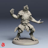 Morginn the Druid, Werewolf form
