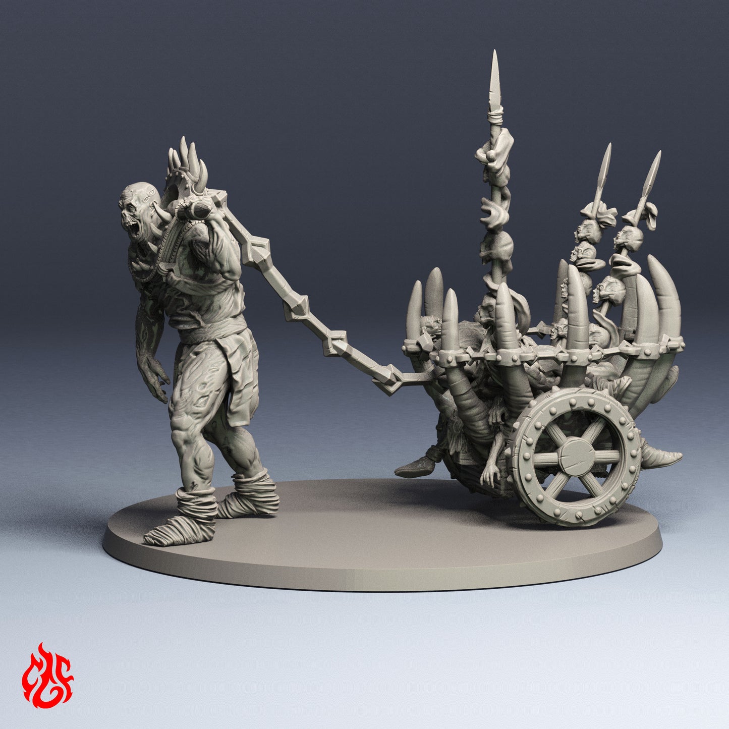 The exhumed, corpse gatherer