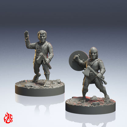 La fronde géante du Hobbit, « Le lanceur de chaudron »