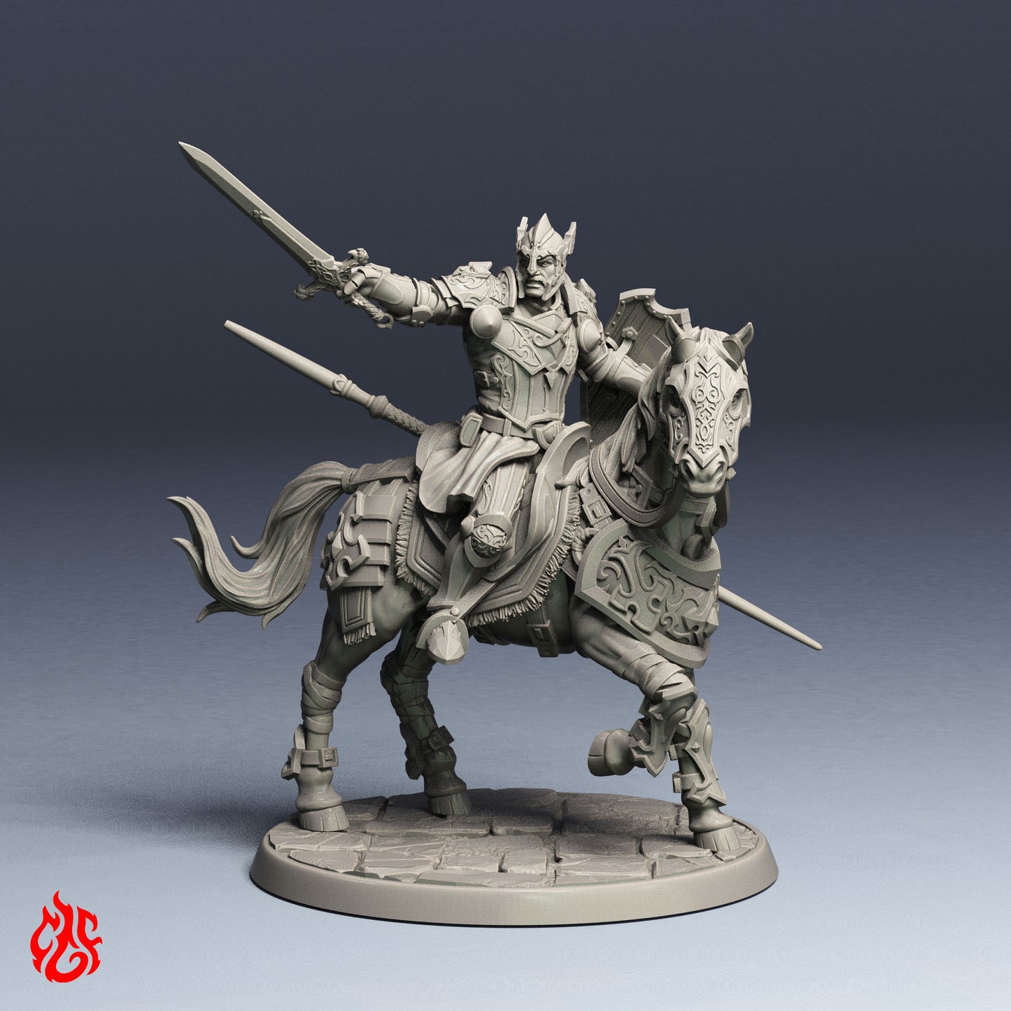 Sir Thalion, Cavalier (mounted version)