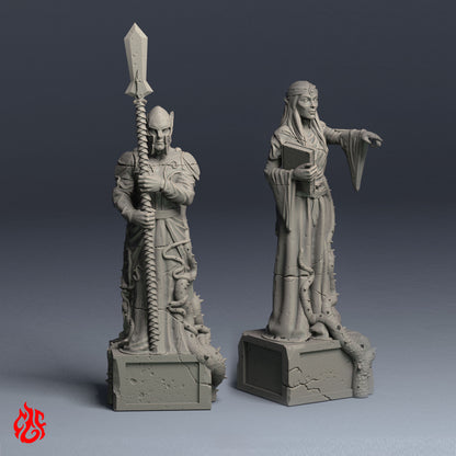 Elven Statues
