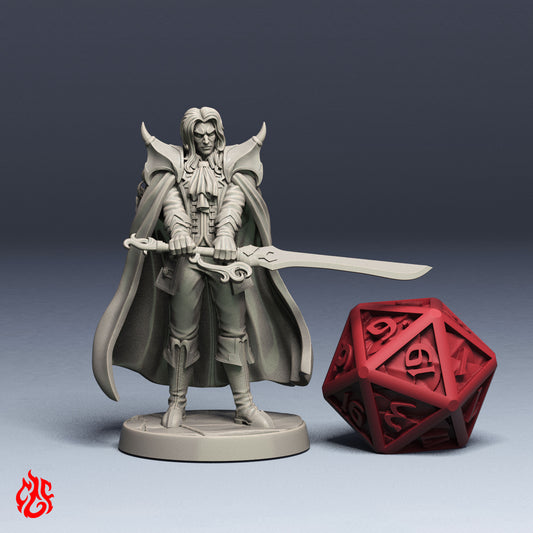 Adrian Ardelean, dhampir swordsman