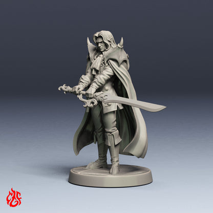 Adrian Ardelean, dhampir swordsman