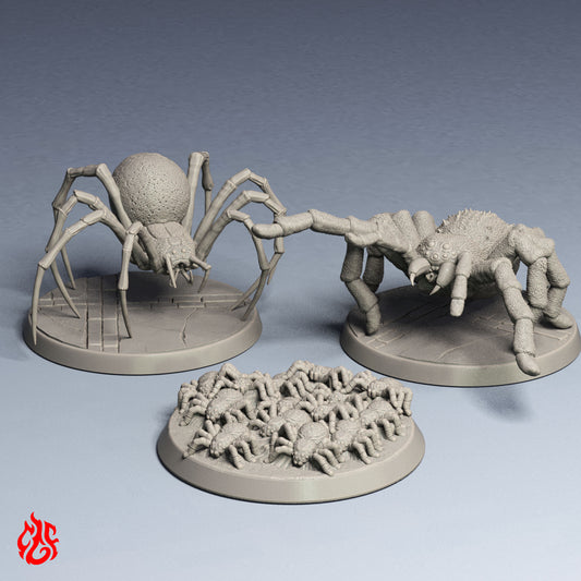 Paquete de arañas gigantes