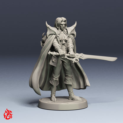 Adrian Ardelean, dhampir swordsman