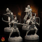 Drow Elf Warriors (Digital, STL files)