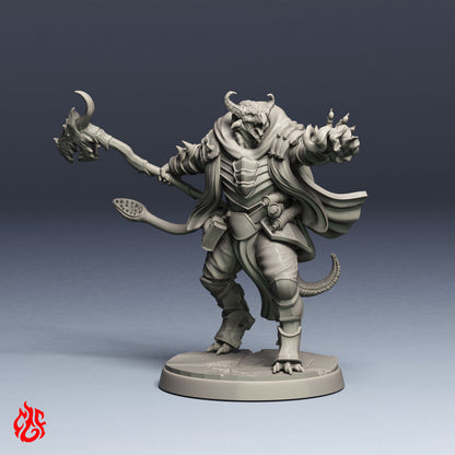 Nunxor Kilcrath, Dragonborn Warlock