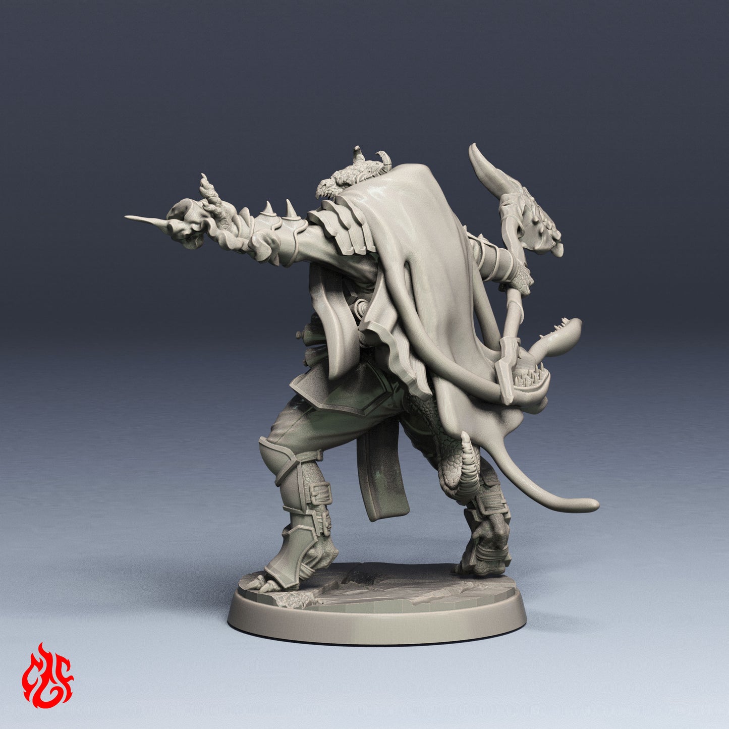 Nunxor Kilcrath, Dragonborn Warlock