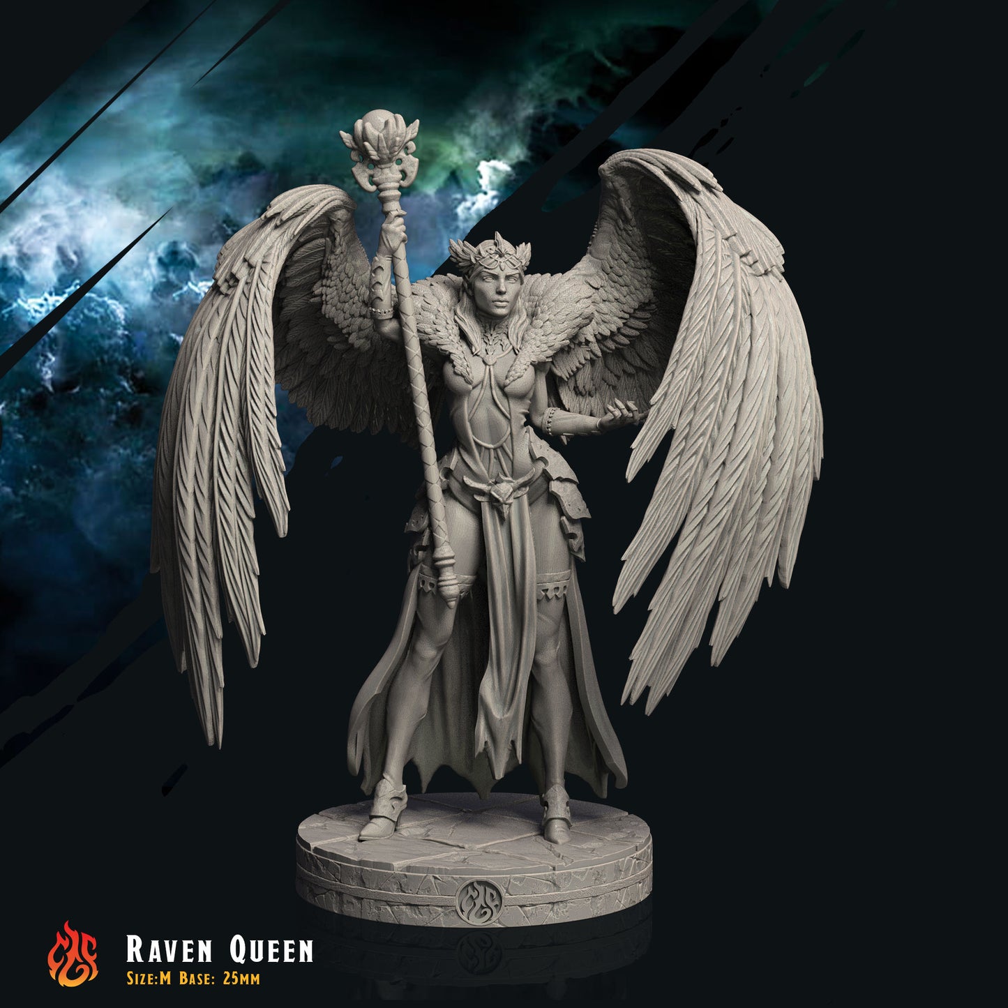 Raven Queen (Digital, STL files)